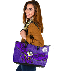 Thumbnail for Englewood Lg. Leather Tote-01C-Purple