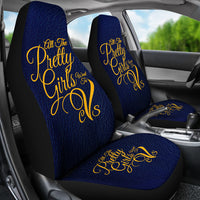 Thumbnail for All the Pretty Girls-CVS -Car Seat Cover 01A-Blue - JaZazzy 