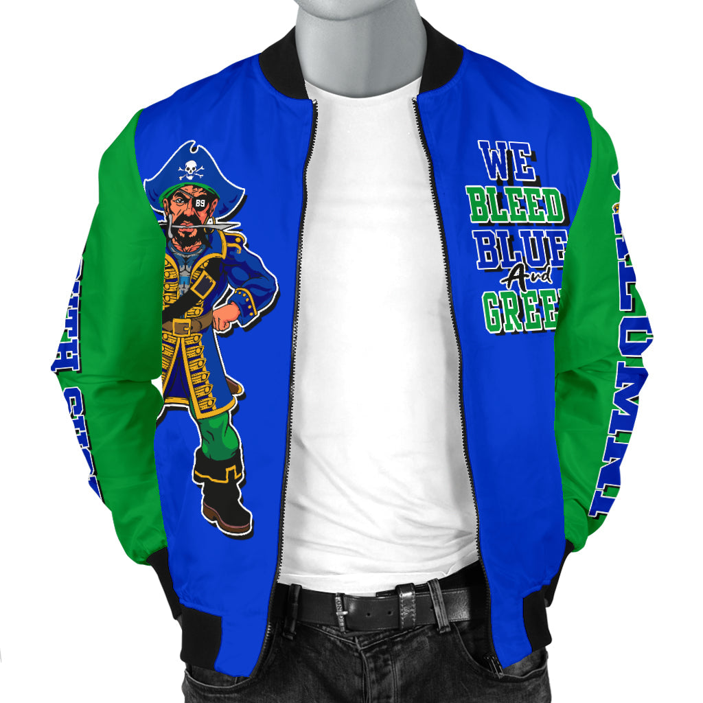 SOUTH SHORE BOMBER We Bleed Blue and Green