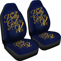 Thumbnail for All the Pretty Girls-CVS -Car Seat Cover 01A-Blue - JaZazzy 