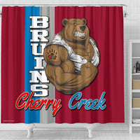 Thumbnail for Cherry Creek,CO_Shower Curtain -01A_Scarlet