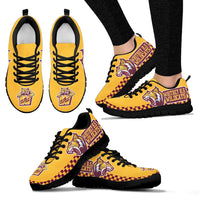 Thumbnail for Checker_Mini_Split Top Custom Sneaker, black sole