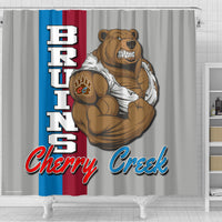 Thumbnail for Cherry Creek, CO_Shower Curtain -01A_Grey