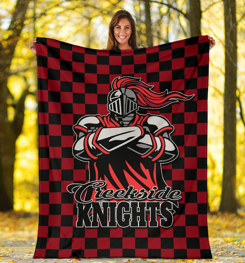 Creekside Knights-Checkered Blanket