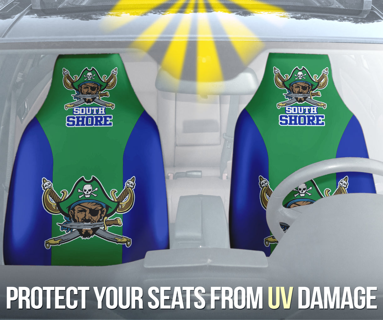 South Shore High School - Seat Cover 001F