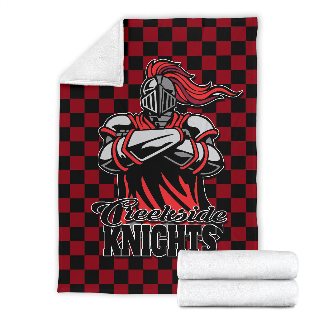 Creekside Knights-Checkered Blanket