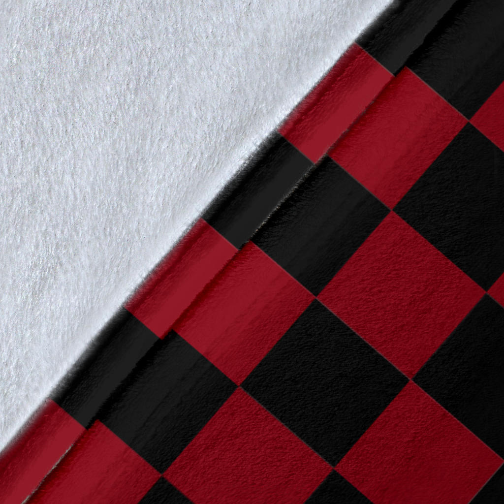 Customize It-Checkered Ultra-Soft Micro Fleece Blanket