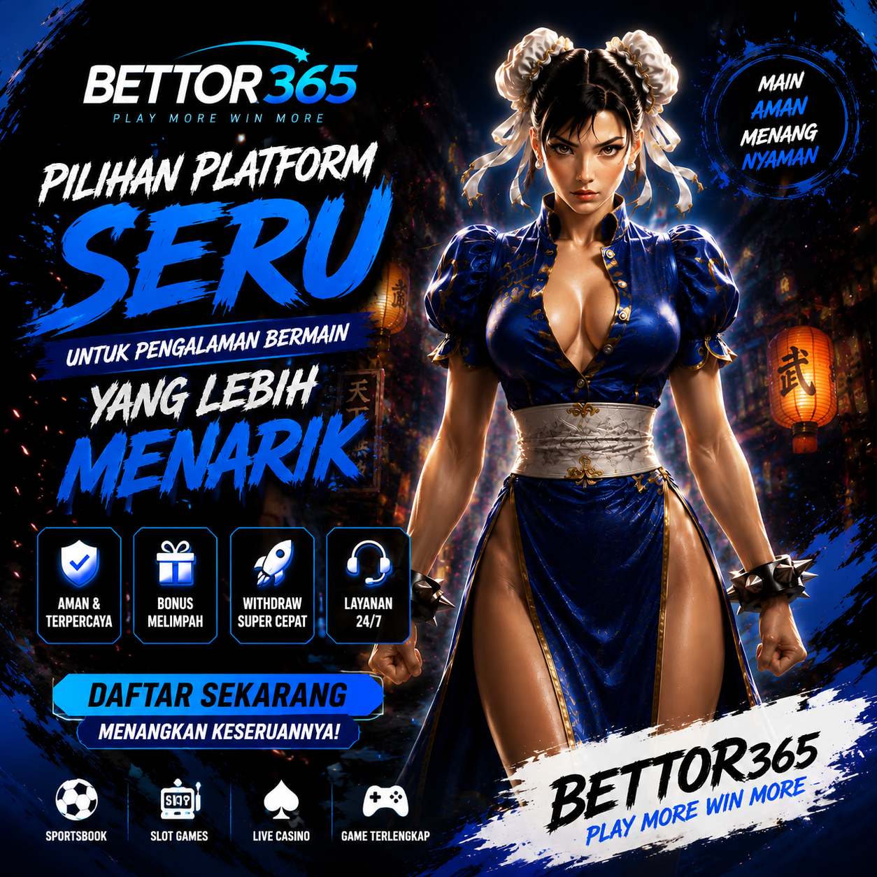 Banner BETTOR365 Official